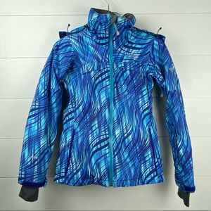 Mountain Hardwear ski snowboard hooded jacket XS